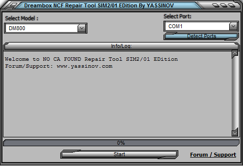 dreambox ncf repair tool sim2 edition v2